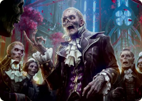 Undead Butler Art Card [Innistrad: Crimson Vow Art Series] - The Mythic Store | 24h Order Processing