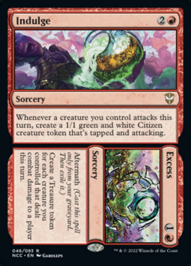 Indulge // Excess [Streets of New Capenna Commander] - The Mythic Store | 24h Order Processing