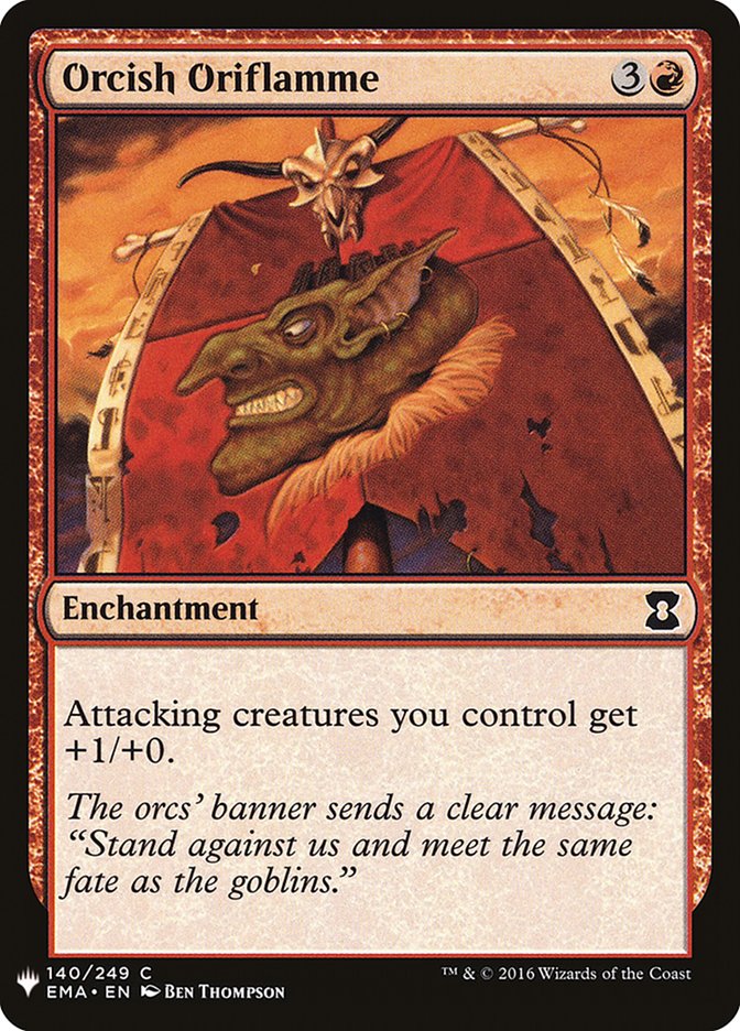 Orcish Oriflamme [Mystery Booster] - The Mythic Store | 24h Order Processing
