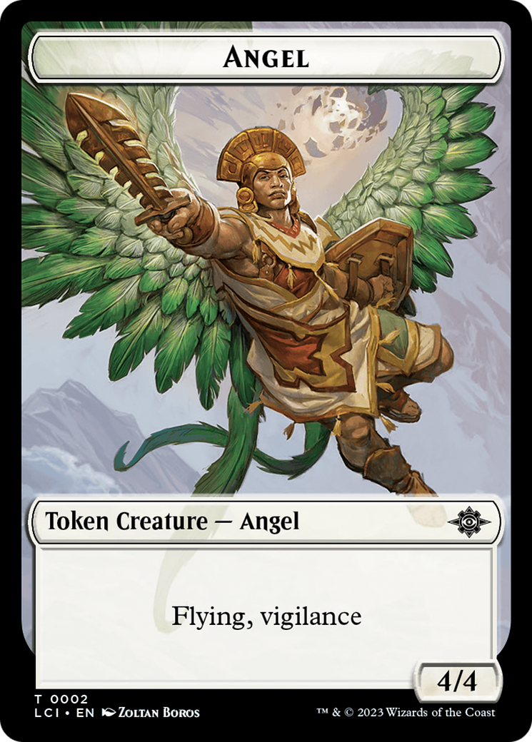 Angel Token [The Lost Caverns of Ixalan Tokens] - The Mythic Store | 24h Order Processing