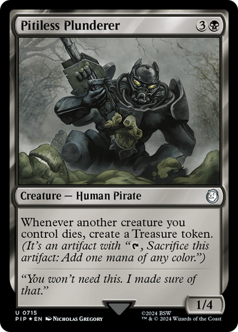 Pitiless Plunderer (Surge Foil) [Fallout] - The Mythic Store | 24h Order Processing