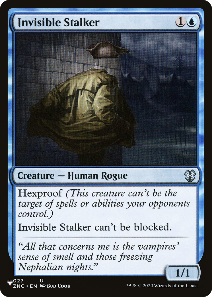 Invisible Stalker (ZNC) [The List] - The Mythic Store | 24h Order Processing