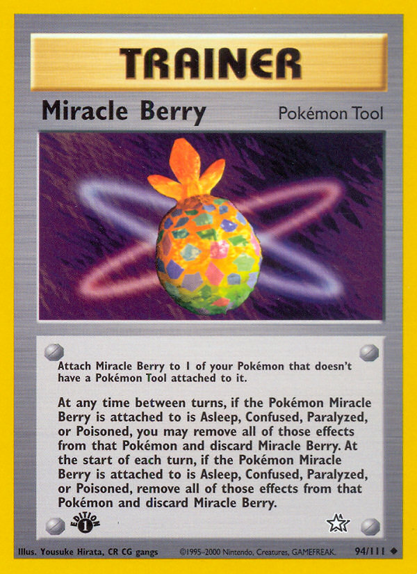 Miracle Berry (94/111) [Neo Genesis 1st Edition] - The Mythic Store | 24h Order Processing