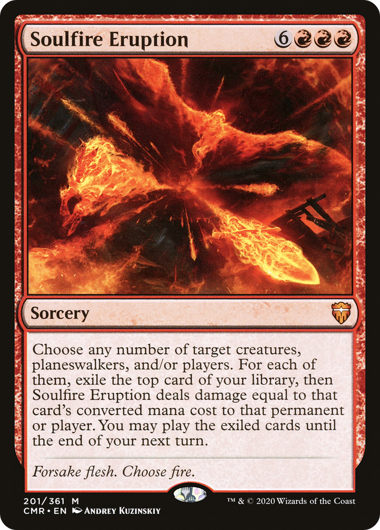 Soulfire Eruption [Commander Legends] - The Mythic Store | 24h Order Processing