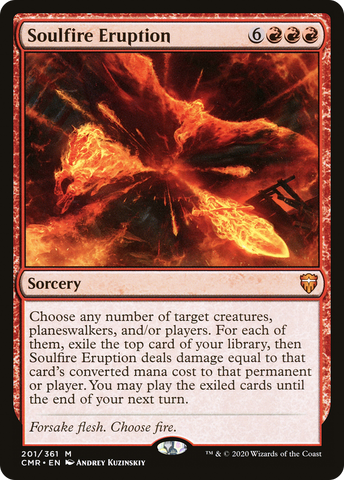 Soulfire Eruption [Commander Legends] - The Mythic Store | 24h Order Processing