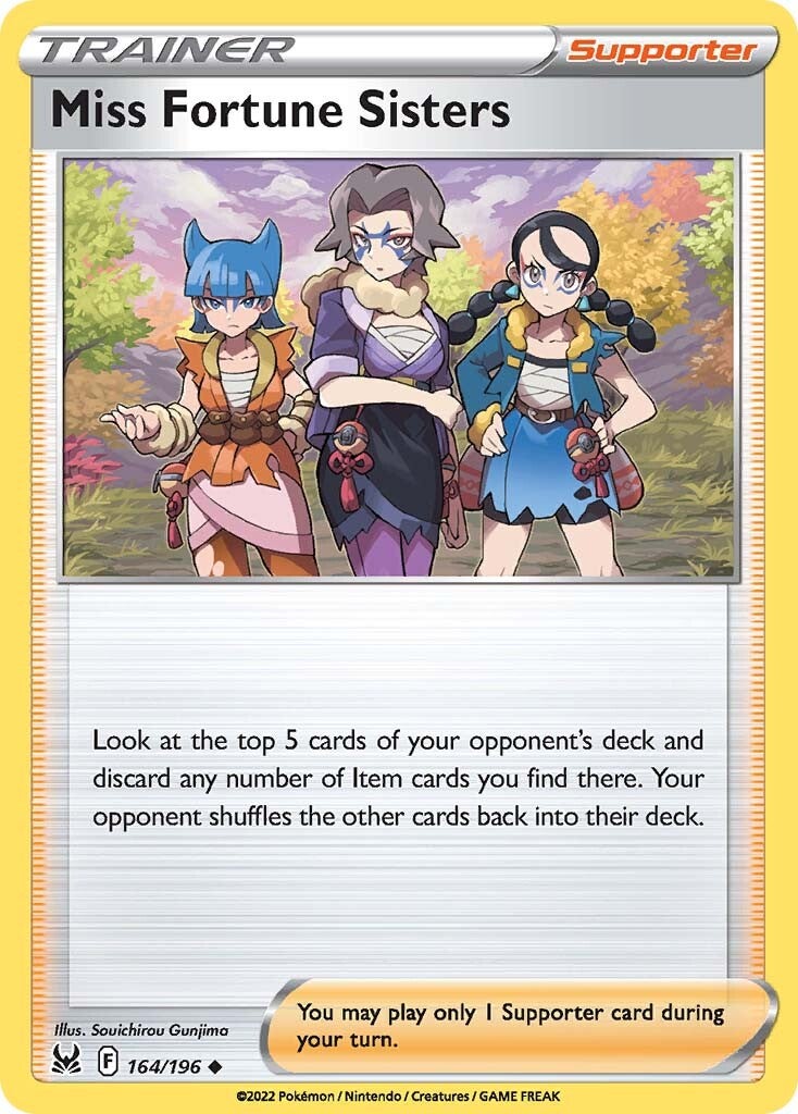 Miss Fortune Sisters (164/196) [Sword & Shield: Lost Origin] - The Mythic Store | 24h Order Processing