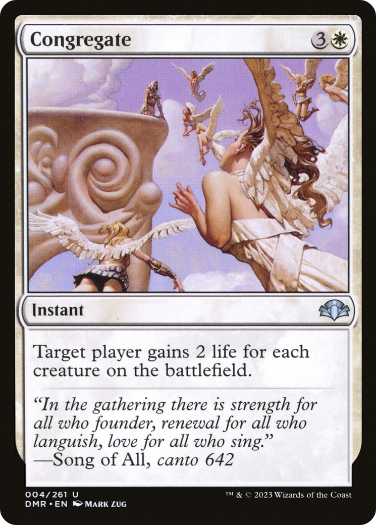 Congregate [Dominaria Remastered] - The Mythic Store | 24h Order Processing