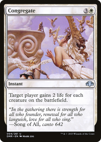 Congregate [Dominaria Remastered] - The Mythic Store | 24h Order Processing