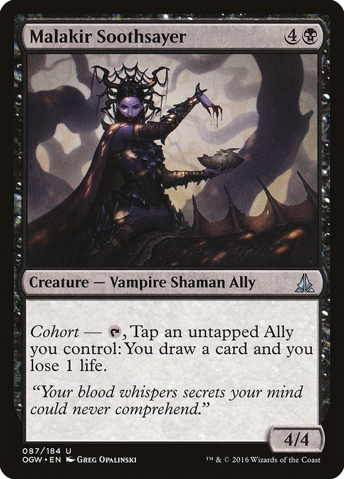 Malakir Soothsayer [Oath of the Gatewatch] - The Mythic Store | 24h Order Processing