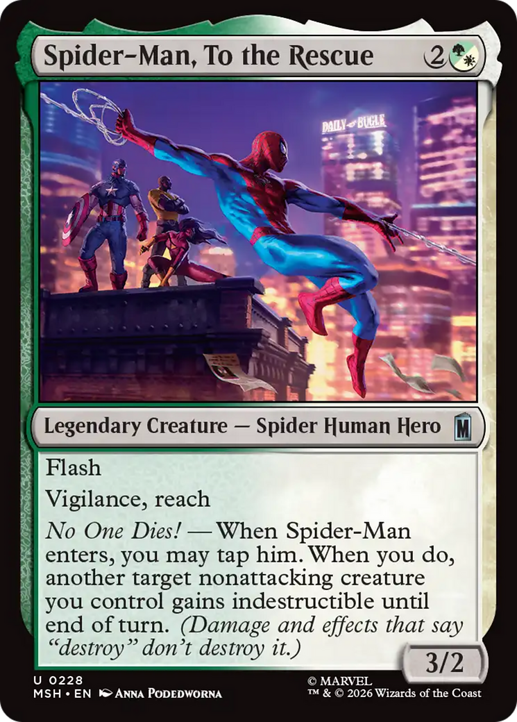 Spider-Man, To the Rescue [Marvel Super Heroes] - The Mythic Store | 24h Order Processing