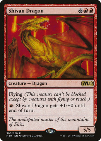 Shivan Dragon [Core Set 2019] - The Mythic Store | 24h Order Processing