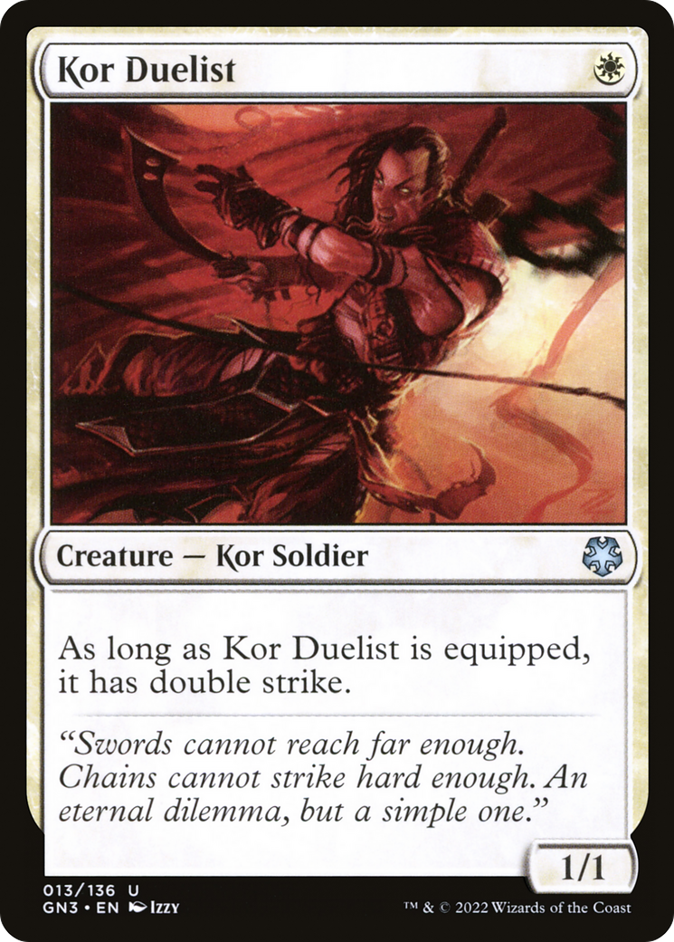 Kor Duelist [Game Night: Free-for-All] - The Mythic Store | 24h Order Processing