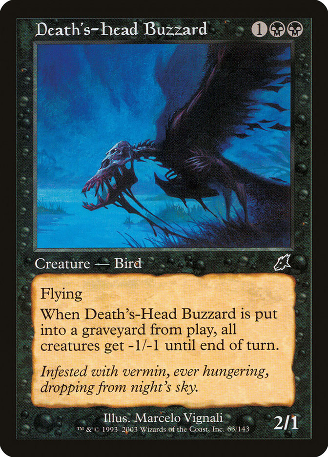 Death's-Head Buzzard [Scourge] - The Mythic Store | 24h Order Processing