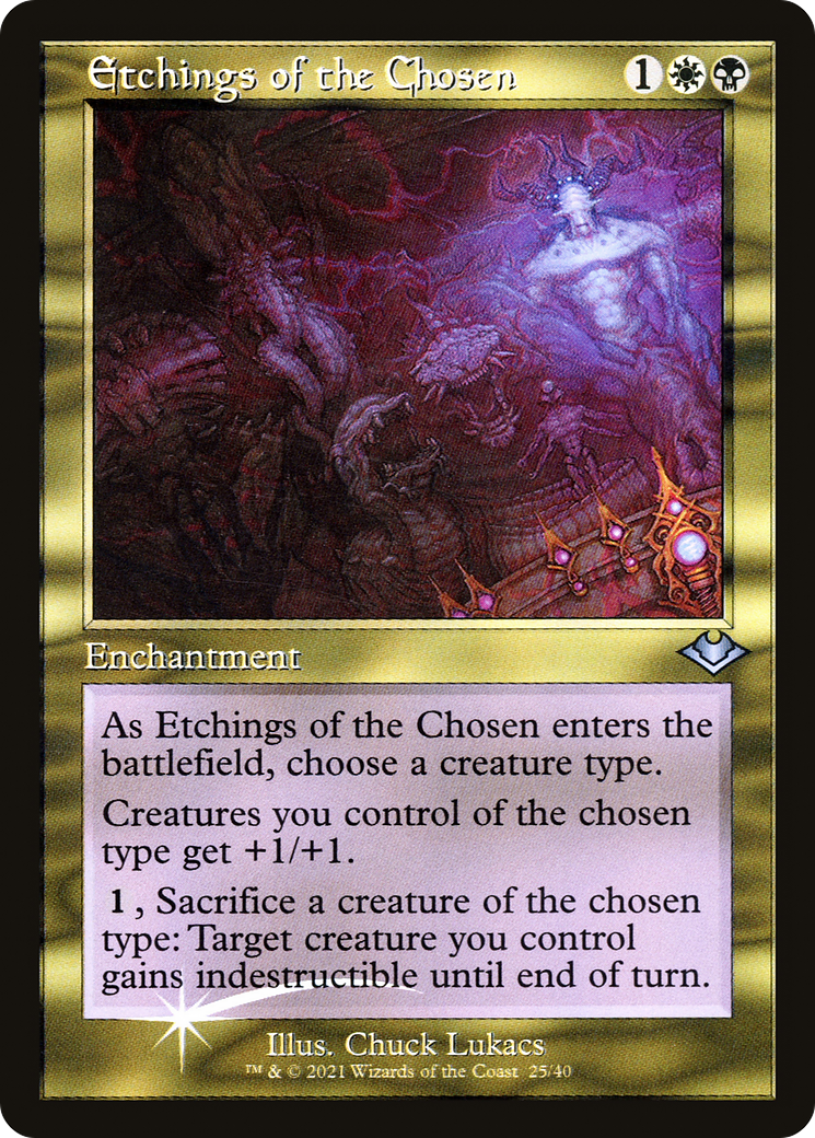 Etchings of the Chosen (Retro) [Modern Horizons] - The Mythic Store | 24h Order Processing