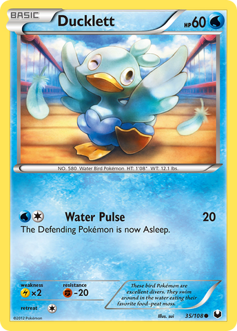 Ducklett (35/108) [Black & White: Dark Explorers] - The Mythic Store | 24h Order Processing