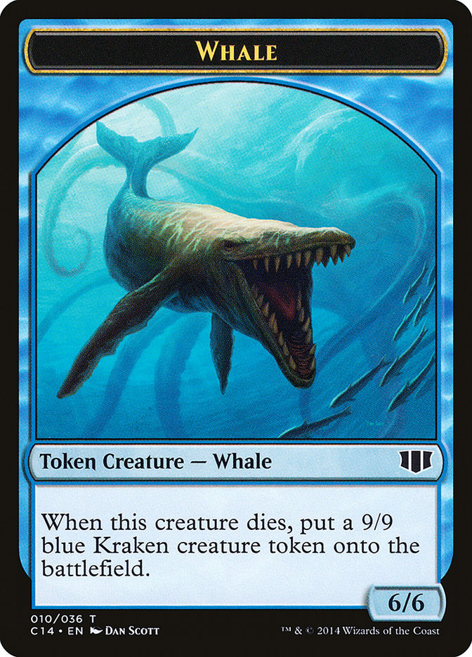 Whale // Zombie (011/036) Double-Sided Token [Commander 2014 Tokens] - The Mythic Store | 24h Order Processing