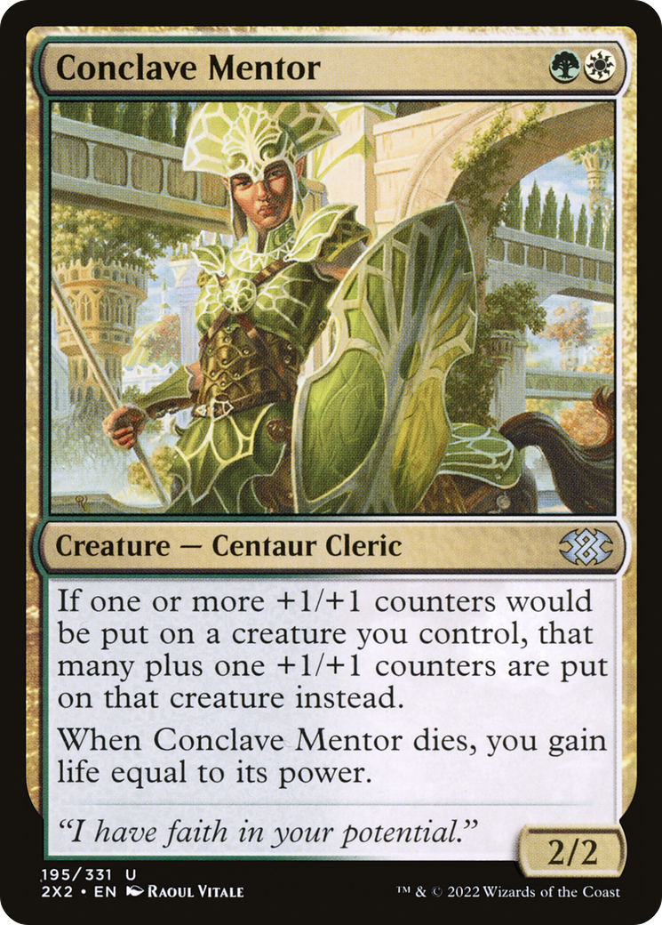 Conclave Mentor [Double Masters 2022] - The Mythic Store | 24h Order Processing