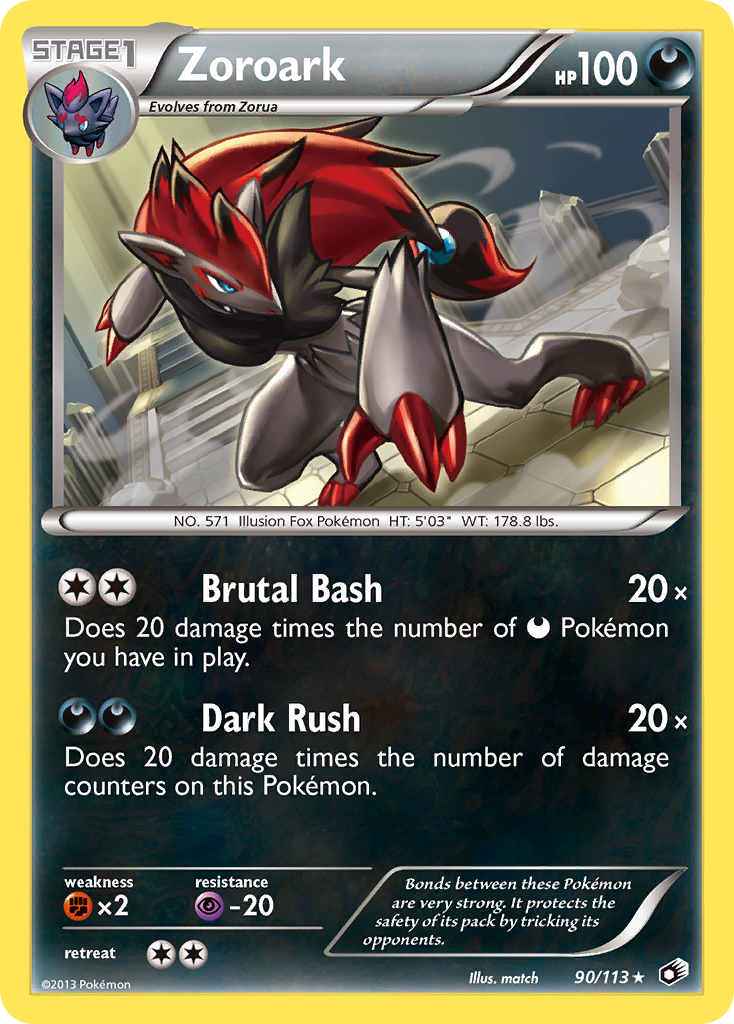 Zoroark (90/113) [Black & White: Legendary Treasures] - The Mythic Store | 24h Order Processing