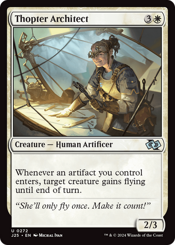 Thopter Architect [Foundations Jumpstart] - The Mythic Store | 24h Order Processing