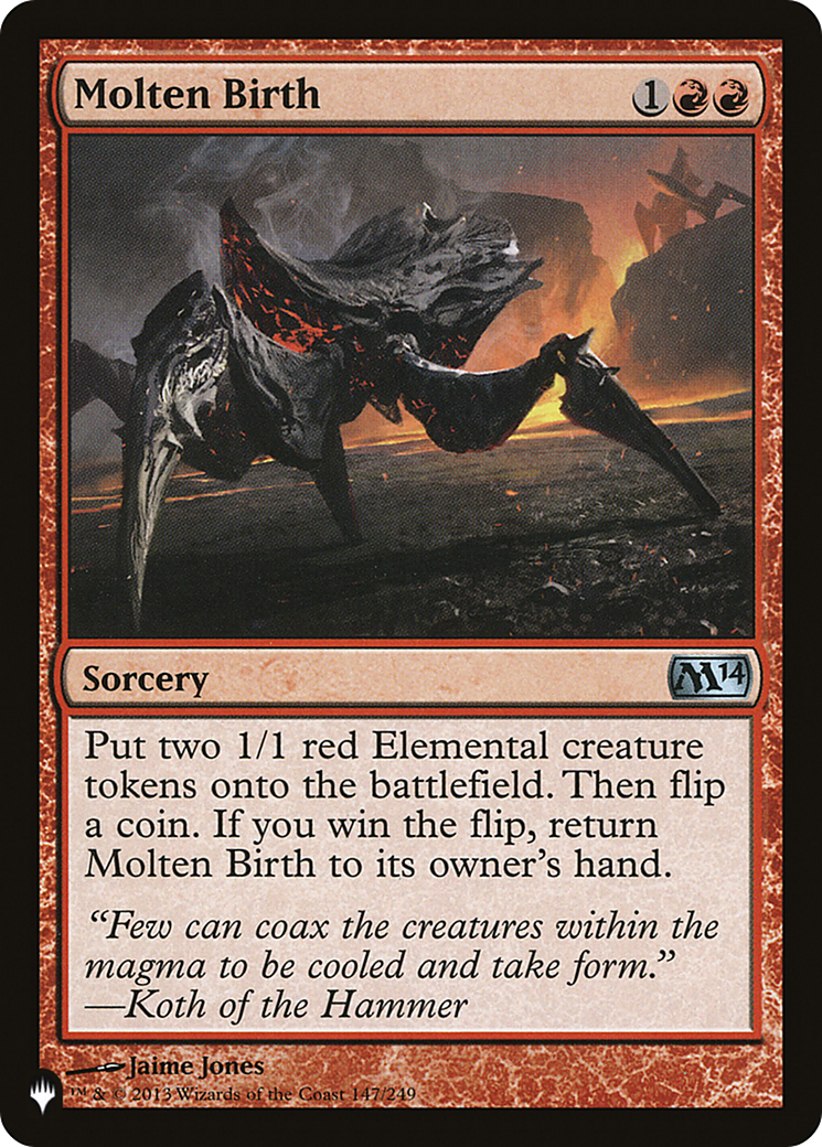 Molten Birth [The List] - The Mythic Store | 24h Order Processing