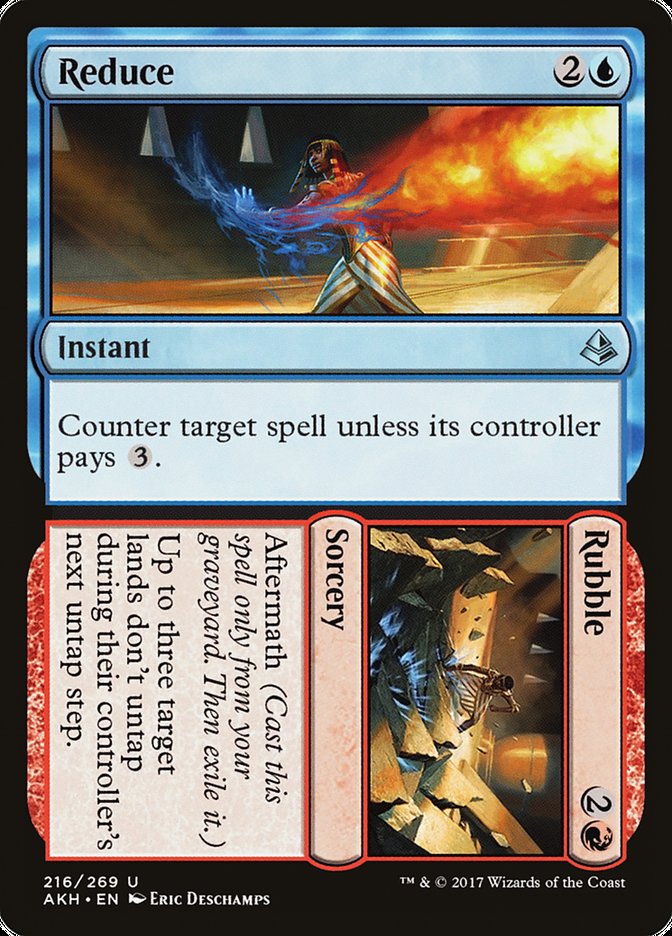 Reduce // Rubble [Amonkhet] - The Mythic Store | 24h Order Processing