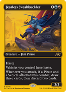 Fearless Swashbuckler (First-Place Foil) [Aetherdrift] - The Mythic Store | 24h Order Processing