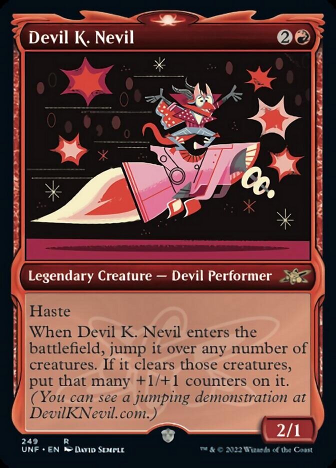 Devil K. Nevil (Showcase) [Unfinity] - The Mythic Store | 24h Order Processing