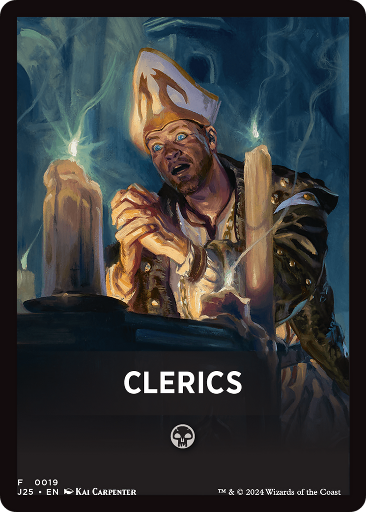 Clerics Theme Card [Foundations Jumpstart Front Cards] - The Mythic Store | 24h Order Processing