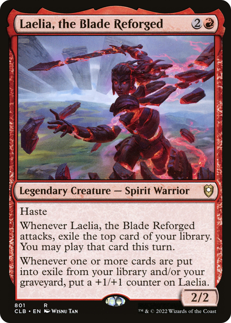 Laelia, the Blade Reforged [Commander Legends: Battle for Baldur's Gate] - The Mythic Store | 24h Order Processing