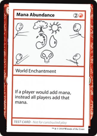 Mana Abundance (2021 Edition) [Mystery Booster Playtest Cards] - The Mythic Store | 24h Order Processing