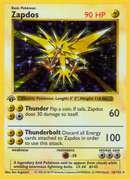 Zapdos (16/102) (Shadowless) [Base Set 1st Edition] - The Mythic Store | 24h Order Processing