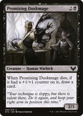 Promising Duskmage [Strixhaven: School of Mages] - The Mythic Store | 24h Order Processing