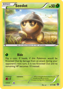 Seedot (9/114) [XY: Steam Siege] - The Mythic Store | 24h Order Processing