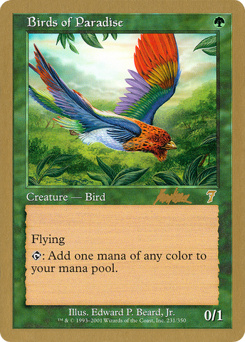 Birds of Paradise (Brian Kibler) [World Championship Decks 2002] - The Mythic Store | 24h Order Processing