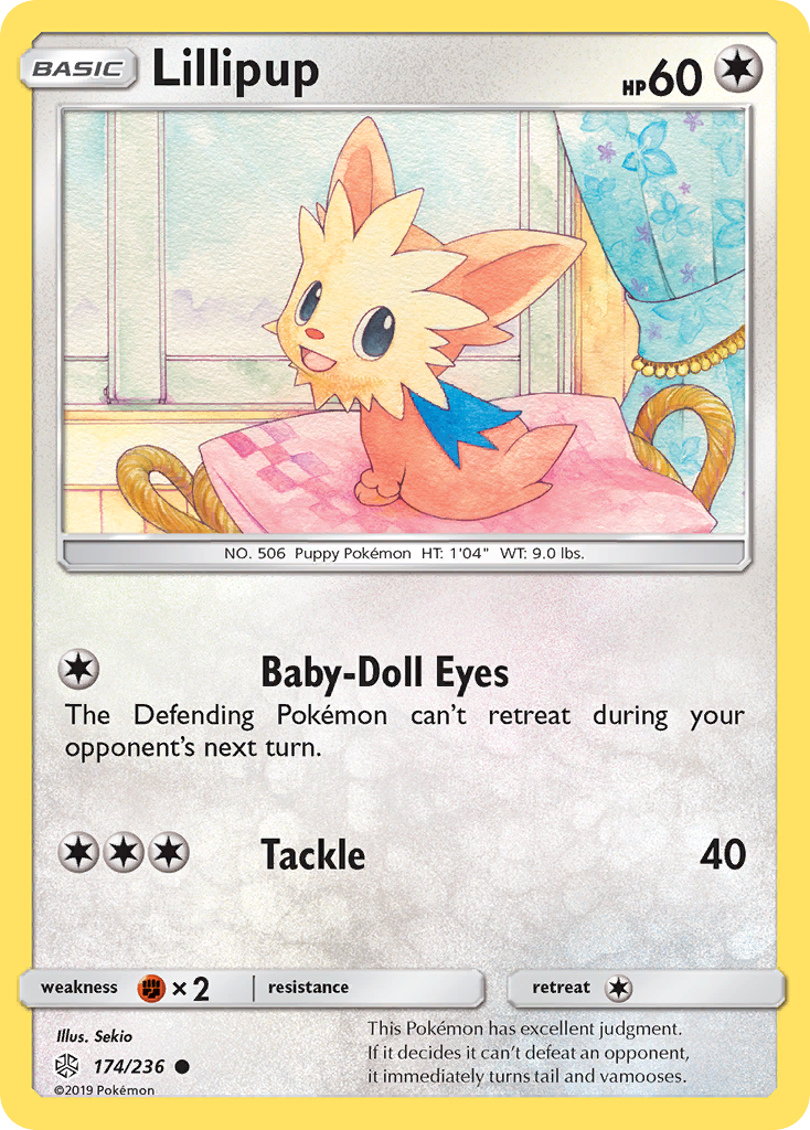 Lillipup (174/236) [Sun & Moon: Cosmic Eclipse] - The Mythic Store | 24h Order Processing