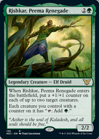 Rishkar, Peema Renegade [Kamigawa: Neon Dynasty Commander] - The Mythic Store | 24h Order Processing