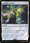 Unstable Obelisk (Surge Foil) [Warhammer 40,000] - The Mythic Store | 24h Order Processing