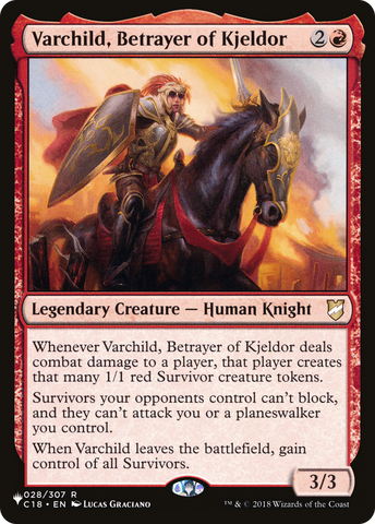 Varchild, Betrayer of Kjeldor [The List] - The Mythic Store | 24h Order Processing