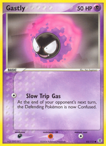 Gastly (63/112) [EX: FireRed & LeafGreen] - The Mythic Store | 24h Order Processing