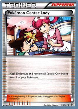 Pokemon Center Lady (93/106) (Primal Groudon - Alejandro Ng-Guzman) [World Championships 2015] - The Mythic Store | 24h Order Processing