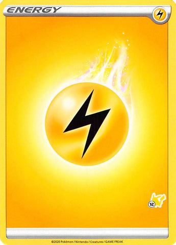 Lightning Energy (Pikachu Stamp #12) [Battle Academy 2022] - The Mythic Store | 24h Order Processing