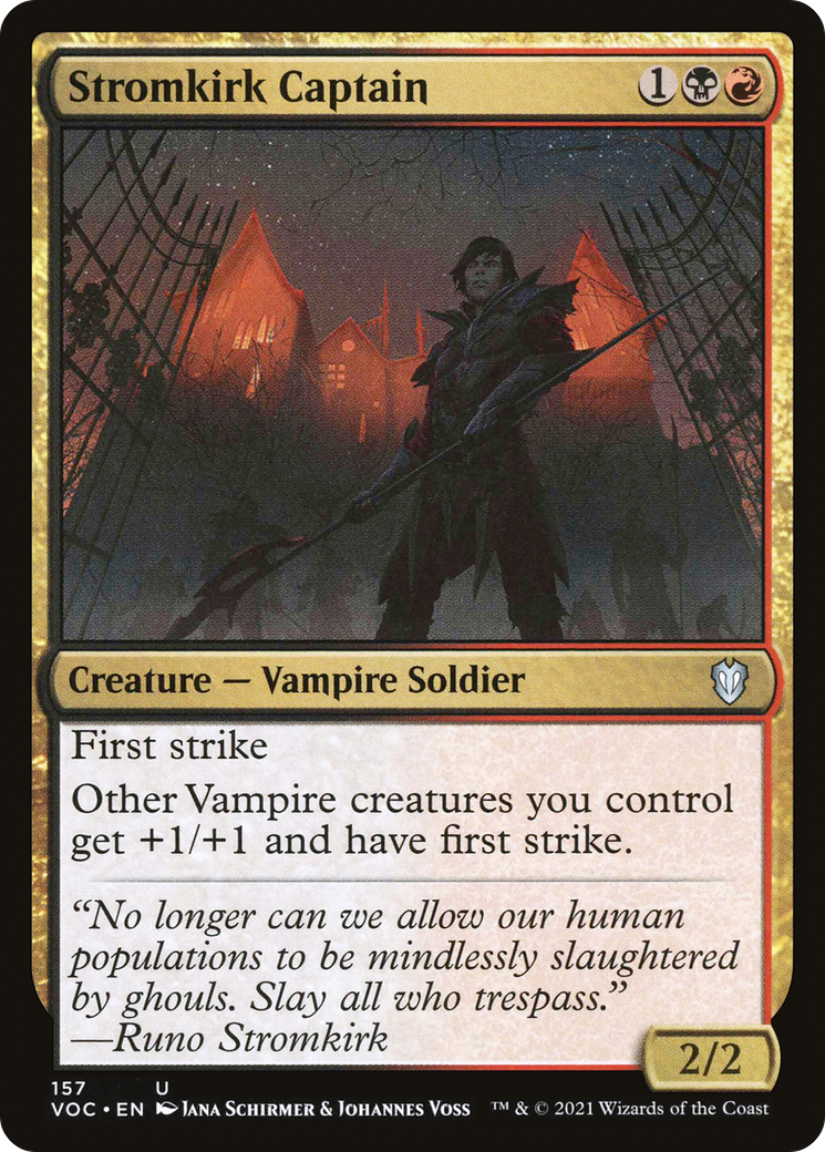 Stromkirk Captain [Innistrad: Crimson Vow Commander] - The Mythic Store | 24h Order Processing