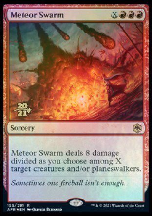 Meteor Swarm [Dungeons & Dragons: Adventures in the Forgotten Realms Prerelease Promos] - The Mythic Store | 24h Order Processing