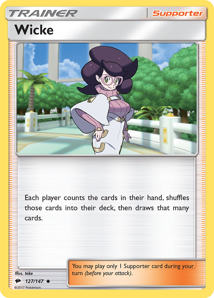 Wicke (127/147) [Sun & Moon: Burning Shadows] - The Mythic Store | 24h Order Processing