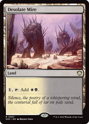 Desolate Mire [Secrets of Strixhaven Commander] - The Mythic Store | 24h Order Processing