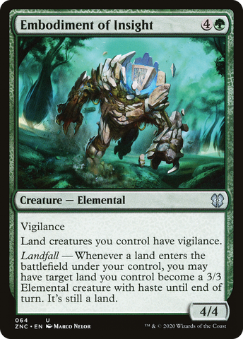 Embodiment of Insight [Zendikar Rising Commander] - The Mythic Store | 24h Order Processing