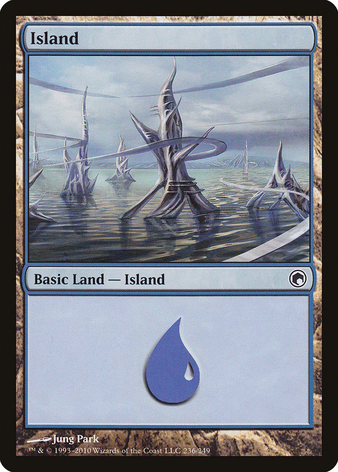 Island (236) [Scars of Mirrodin] - The Mythic Store | 24h Order Processing