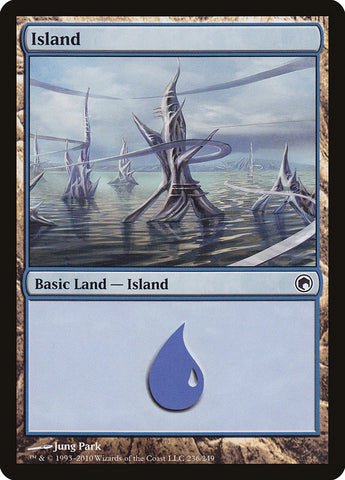 Island (236) [Scars of Mirrodin] - The Mythic Store | 24h Order Processing