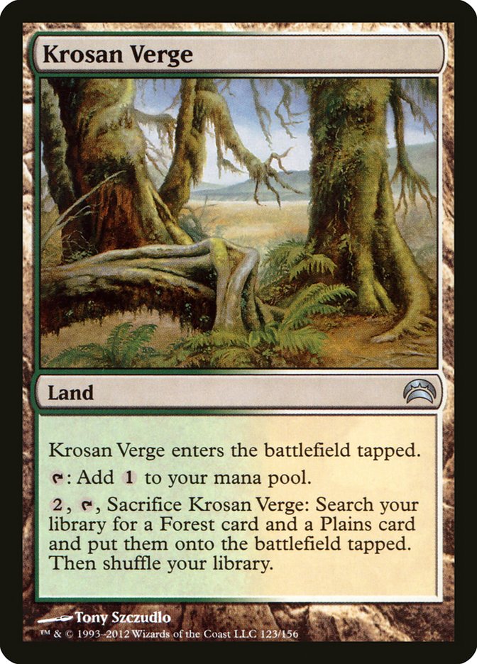 Krosan Verge [Planechase 2012] - The Mythic Store | 24h Order Processing