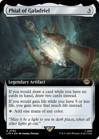 Phial of Galadriel (Extended Art) (Surge Foil) [The Lord of the Rings: Tales of Middle-Earth] - The Mythic Store | 24h Order Processing